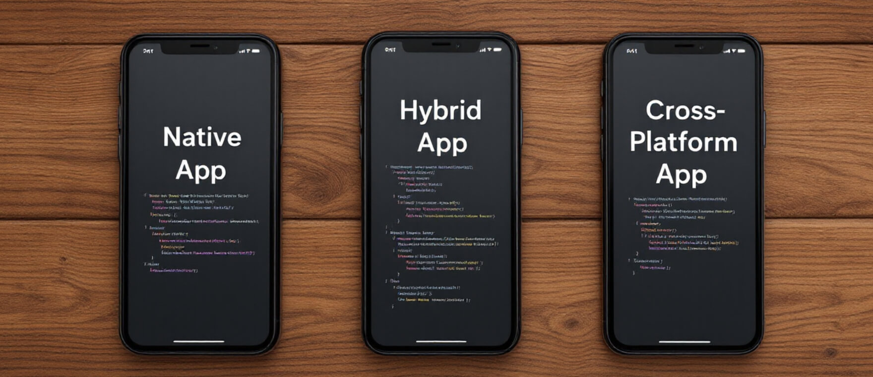 Native vs Hybrid vs Cross-Platform App Development