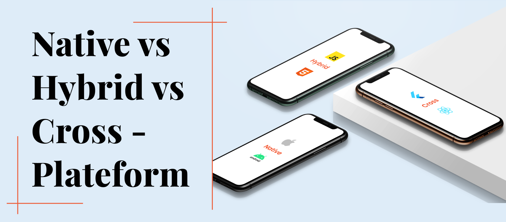 Cross-Platform vs Hybrid vs Native vs Web App Development