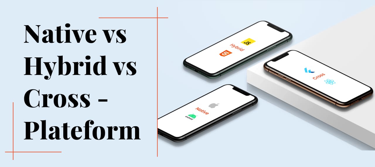 A Comprehensive Comparison: Cross-Platform vs Hybrid vs Native vs Web App Development
