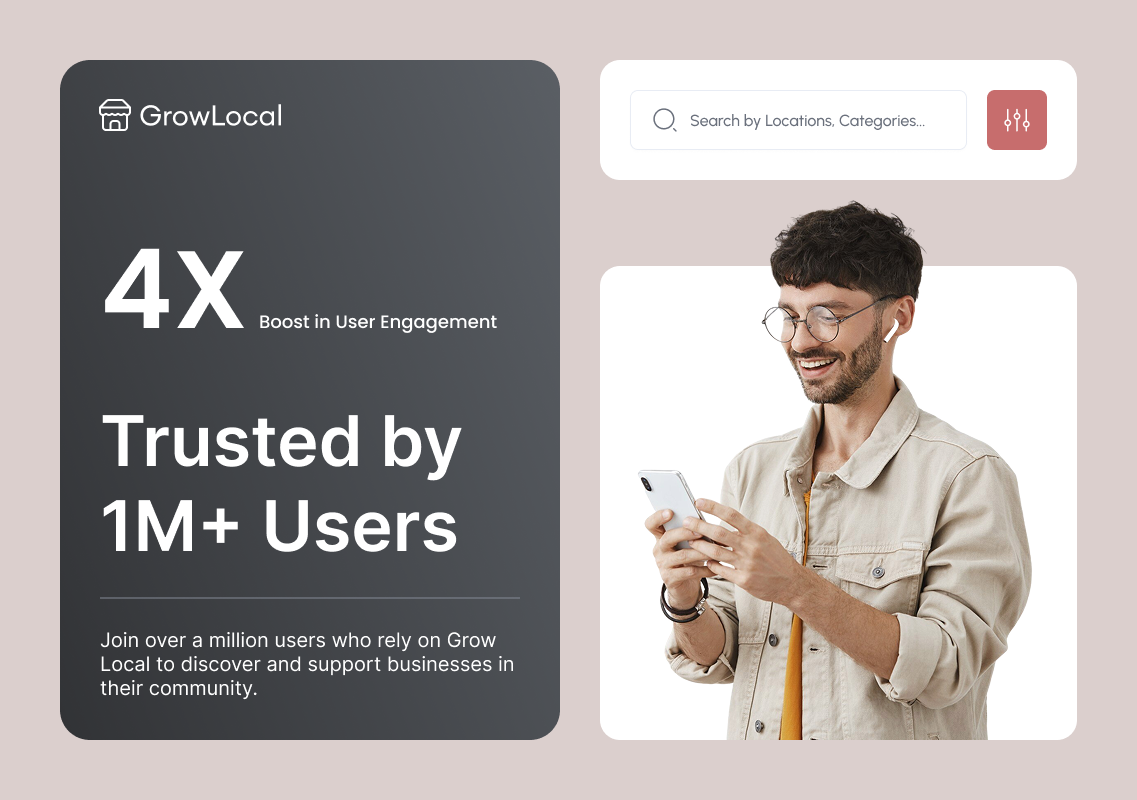 Grow Local app - community engagement features