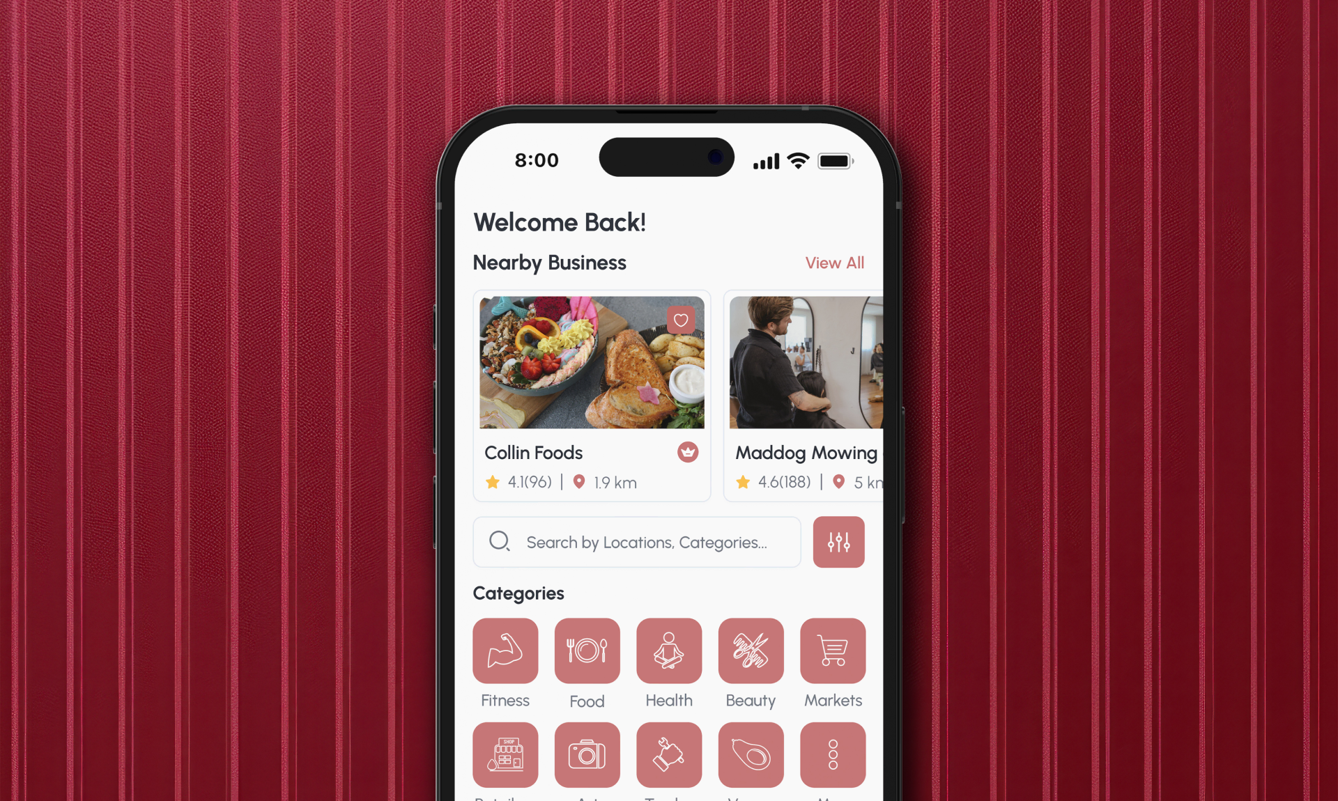 Grow Local app introduction - connect with nearby shops and services