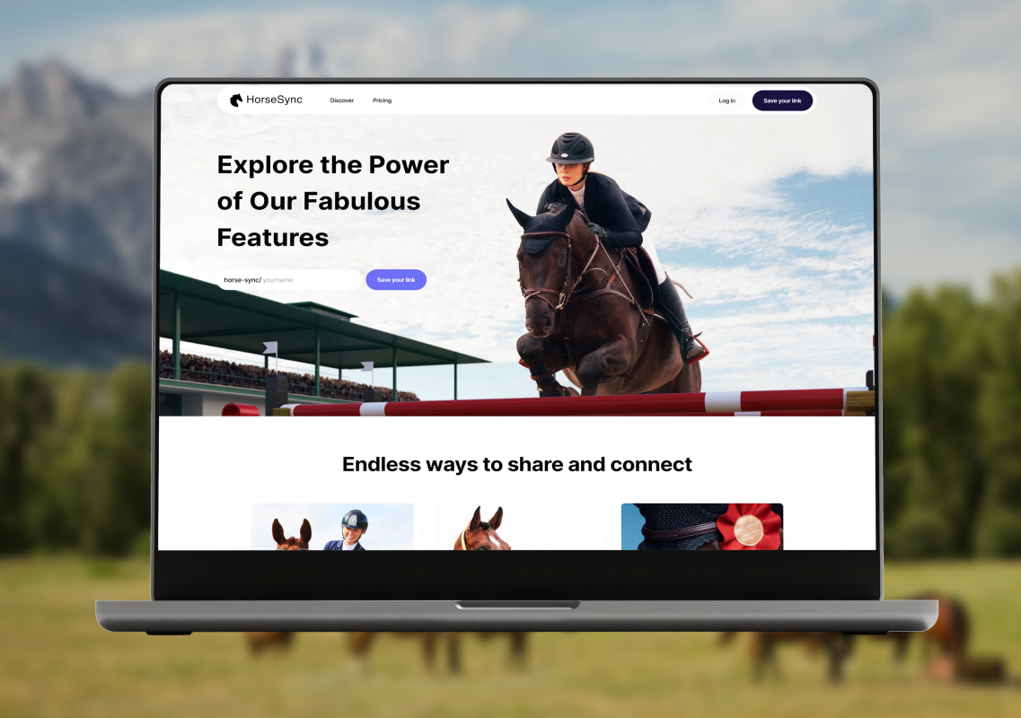 Horse Sync app - community engagement features for horse owners