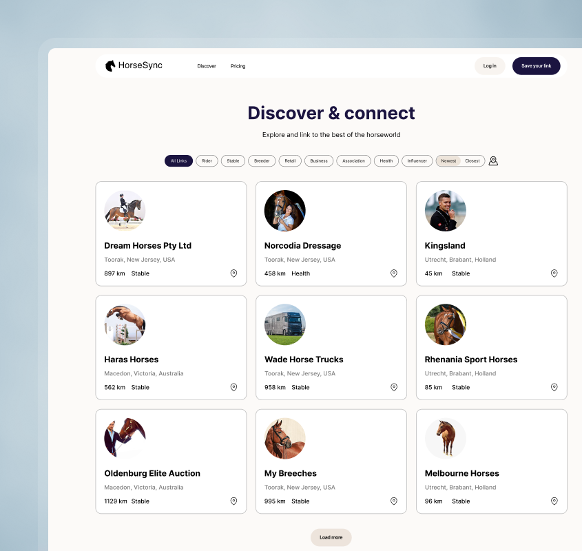 Horse Sync app - real-time horse activity tracking