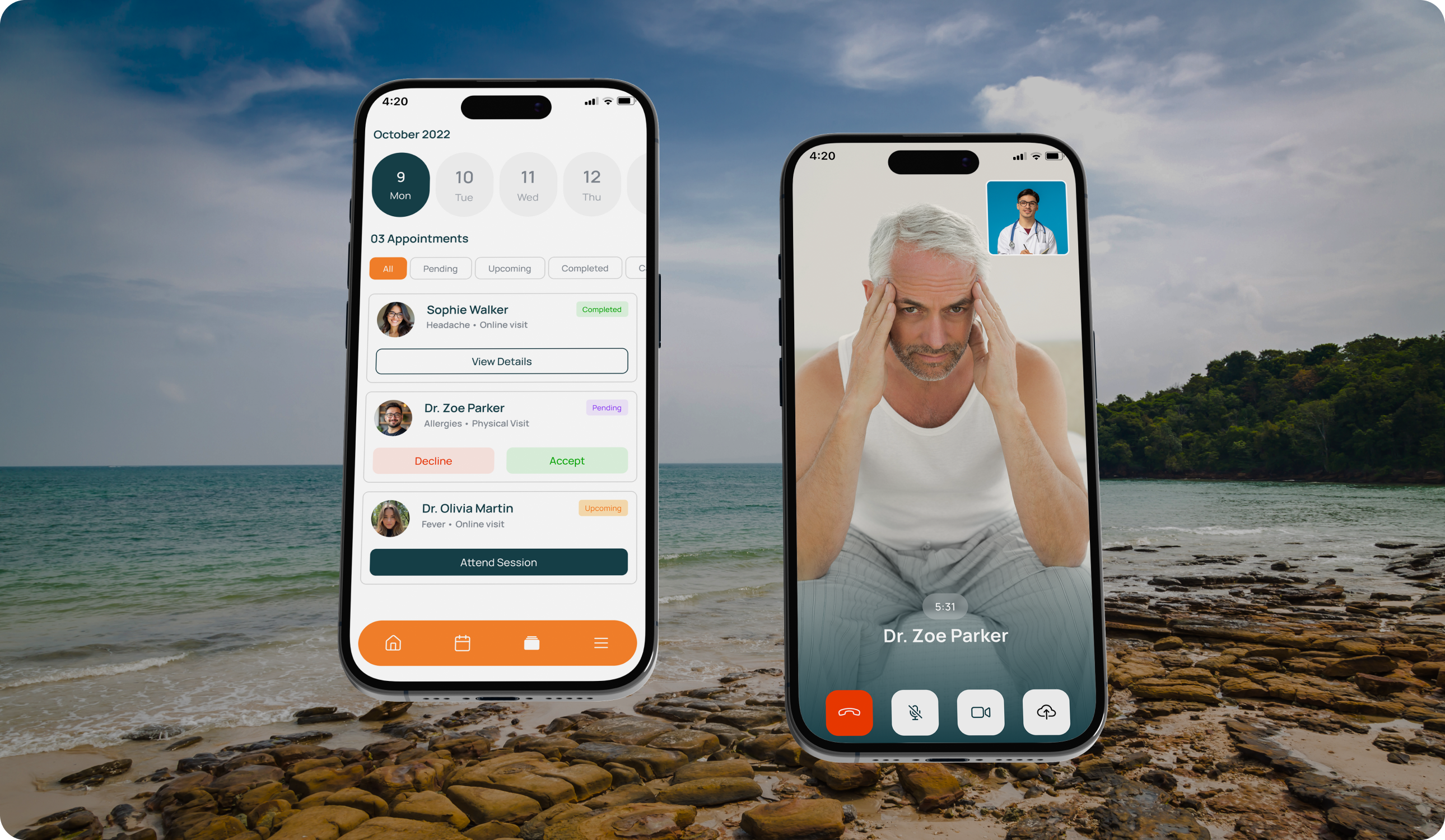 MediTalk App Gallery – Healthcare Dashboard and Patient Management