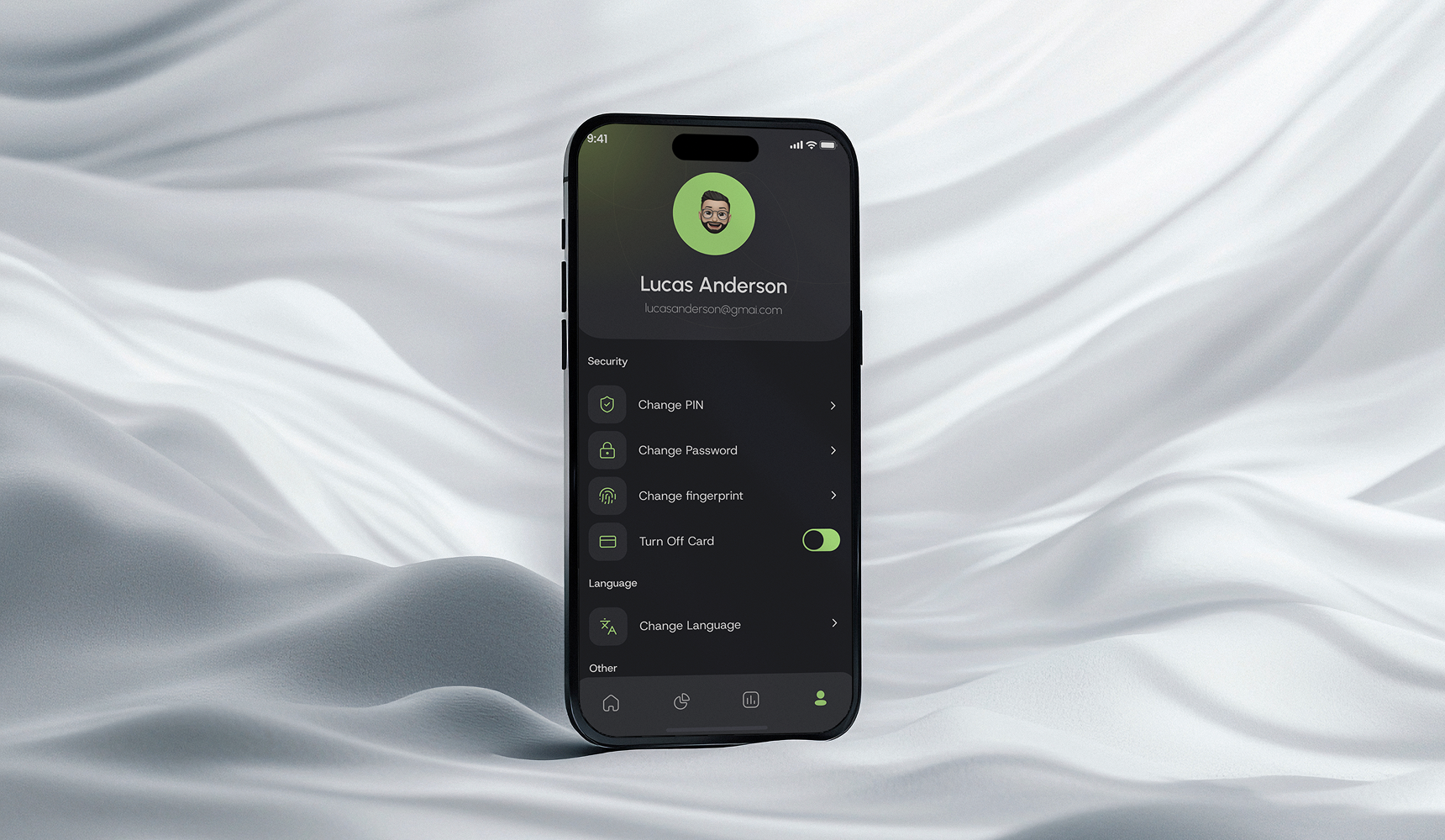 PiggyStack app - mobile personal finance management interface
