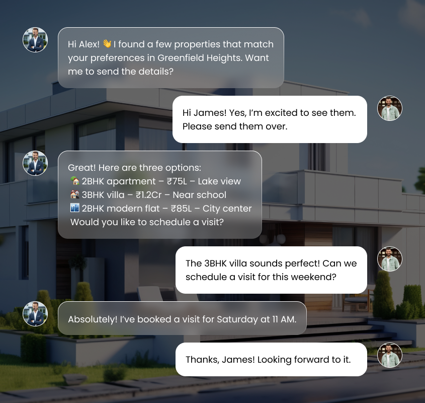RealSwift app - intuitive user interface for real estate