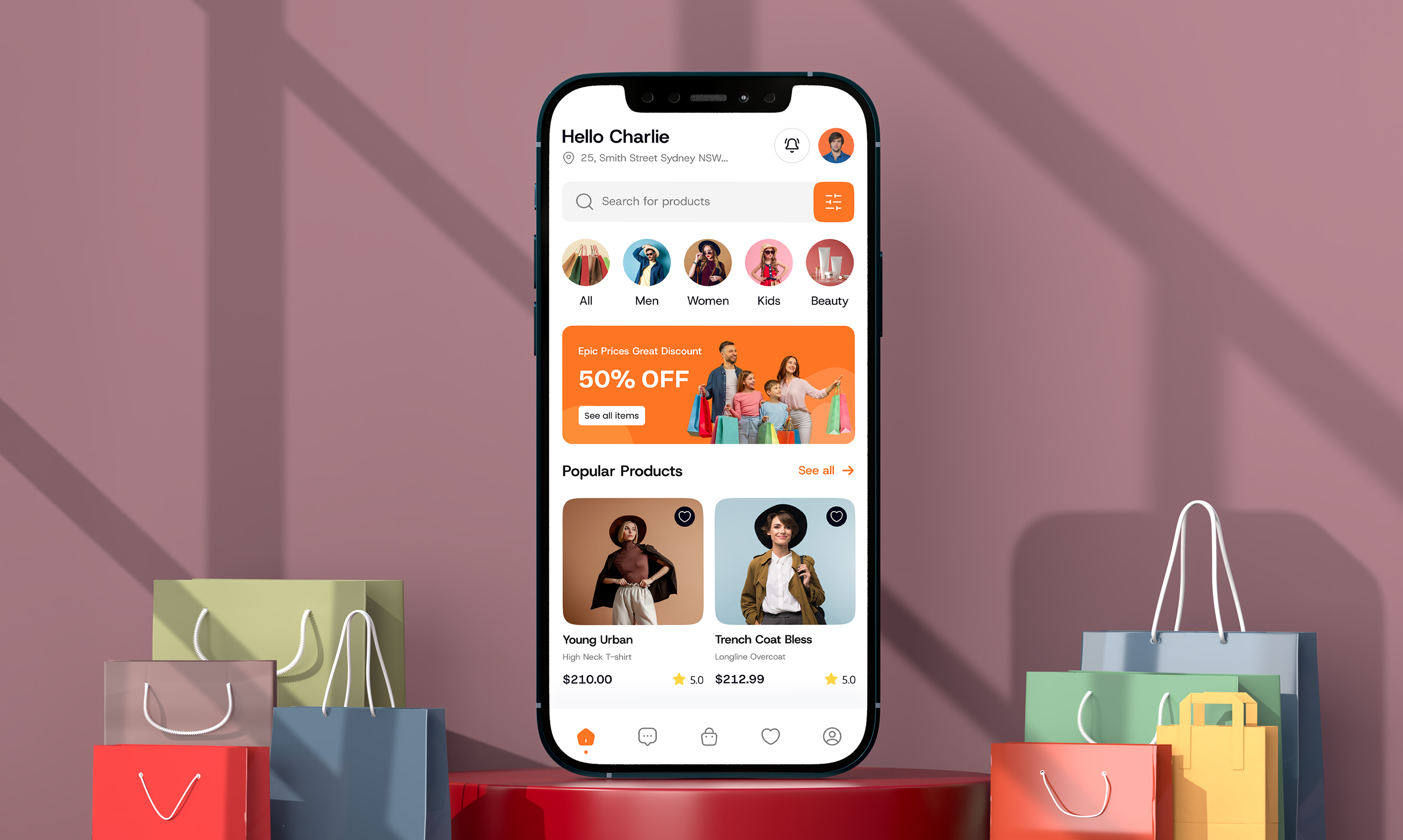 Shopinity E-Commerce introduction - connect with nearby shops and services