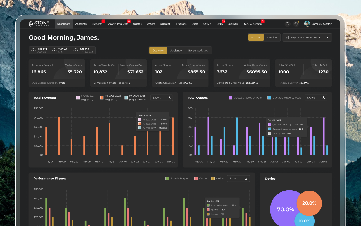 Stone Trade ERP app benefits - improved accuracy and scalability