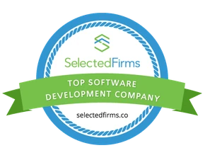 SelectedFirms badge: Top Software Development Company