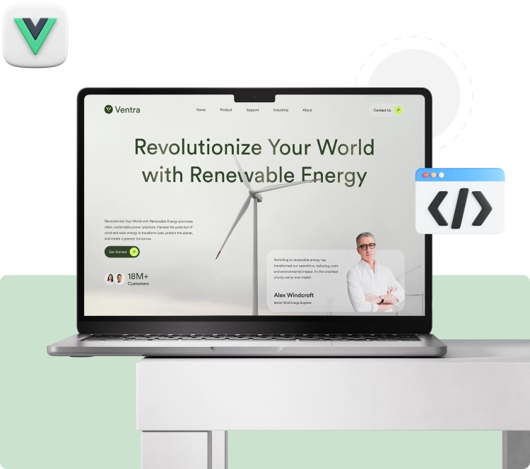 Vue.js development